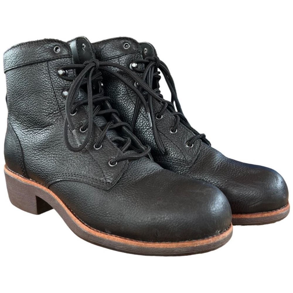 WORX by Redwing Steel Toe Heeled Leather Safety Boots